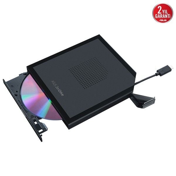 ASUS 8x ZENDRIVE SDRW-08V1M-U USB 2.0 Slim Harici DVD Yazıcı Siyah