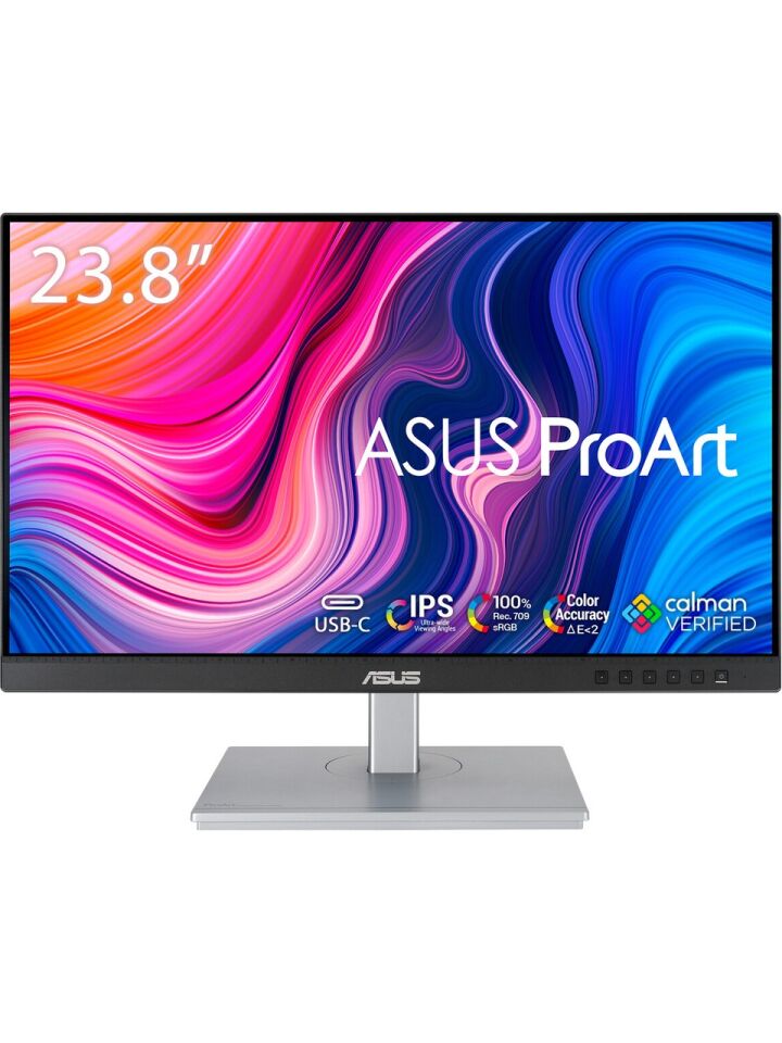 ASUS 23.8'' IPS ProArt PA247CV 5ms 75Hz HDMI-DP TypeC Multimedya Gırafik Tasarım Monitörü 1920x1080