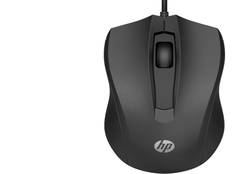 HP 105 Kablolu USB Siyah Mouse (822M9UT)