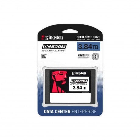 KINGSTON 3.84TB 2.5''DC600M SEDC600M/3840G 560/530MB/s Enterprise Sata-3 SSD Disk
