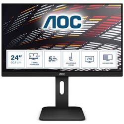AOC 23.8'' 24P1 IPS Pivot MM Monitör 5ms Siyah