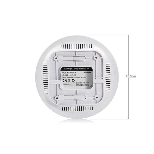 EVEREST EWiFi EAP 300mbps 1port 2.4ghz Repeater Access Point Router PoE Tavan Tipi