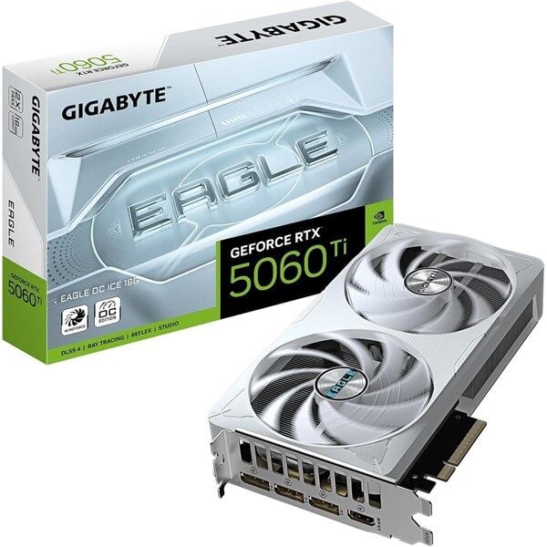 GIGABYTE 16GB EAGLE OC GV-N506TEAGLEOC ICE-16GD GDDR7 128bit HDMI DP PCIe 5.0 Beyaz