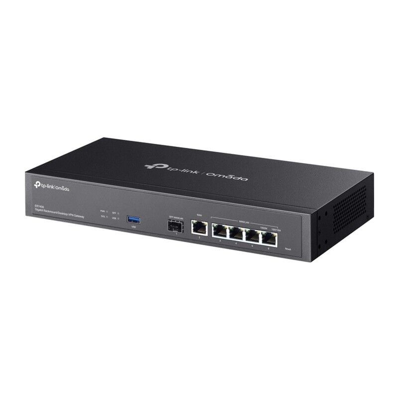 TP-LINK OMADA ER7406 GIGABIT 1XSFP WAN/LAN, 1XRJ45 WAN, 4X WAN/LAN RACKMOUNT VPN ROUTER