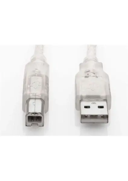 S-link SL-U2010 Usb2.0 10m Şeffaf Yazıcı Kablo