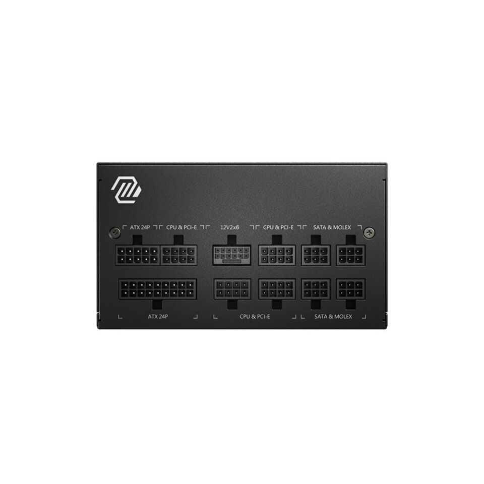 MSI 850W 80+ GOLD A850GL PCIe5.0 Tam Modüler Power Supply