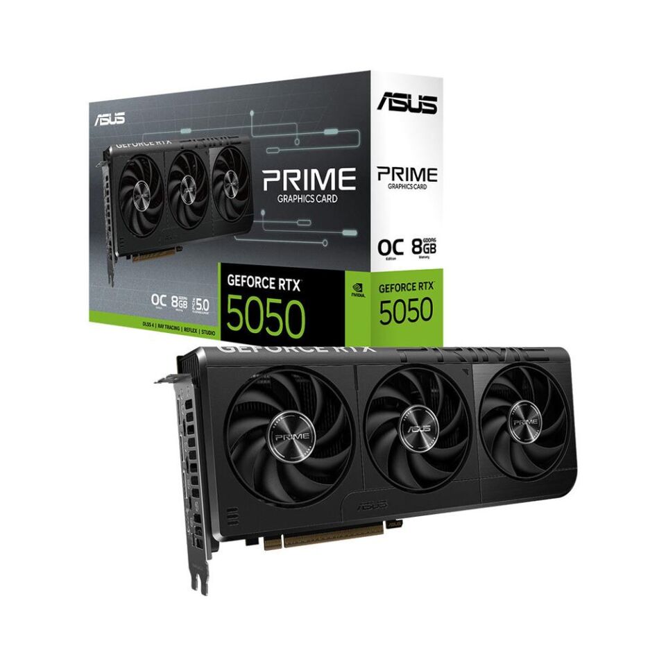 Asus PRIME-RTX5050-O8G OC 8GB GDDR6 128Bit