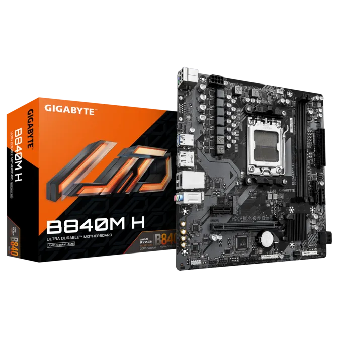 GIGABYTE B840M H DDR5 HDMI-DP PCIe 4.0 AM5 mATX