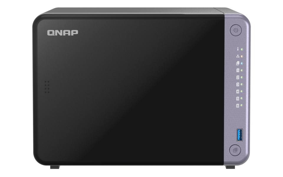 QNAP 6diskli Alpine AL524 QC-8GB RAM-2-10GbE SFP+ Nas Server TS-632X (50296)