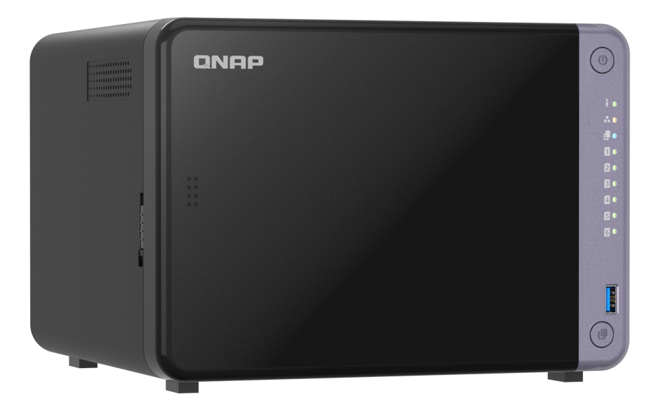 QNAP 6diskli Alpine AL524 QC-8GB RAM-2-10GbE SFP+ Nas Server TS-632X (50296)