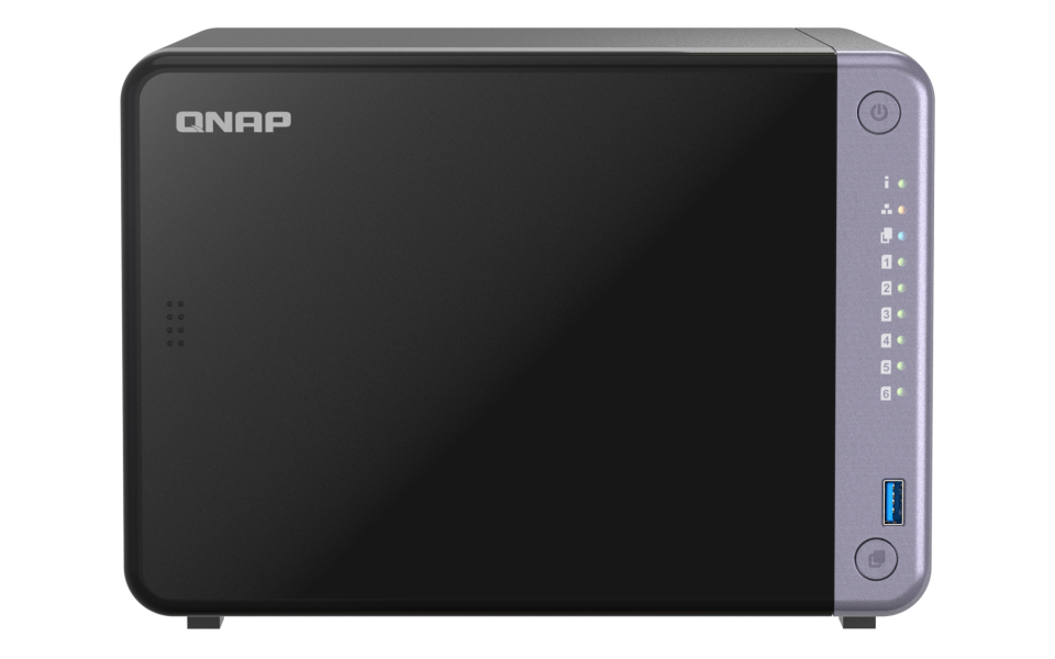 QNAP 6diskli Alpine AL524 QC-16GB RAM-2-10GbE SFP+ Nas Server TS-632X (50296)
