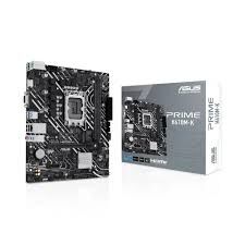 Asus PRIME H610M-K DDR5 Intel 1700p 5600 HDMI VGA M2 USB3.2 mATX