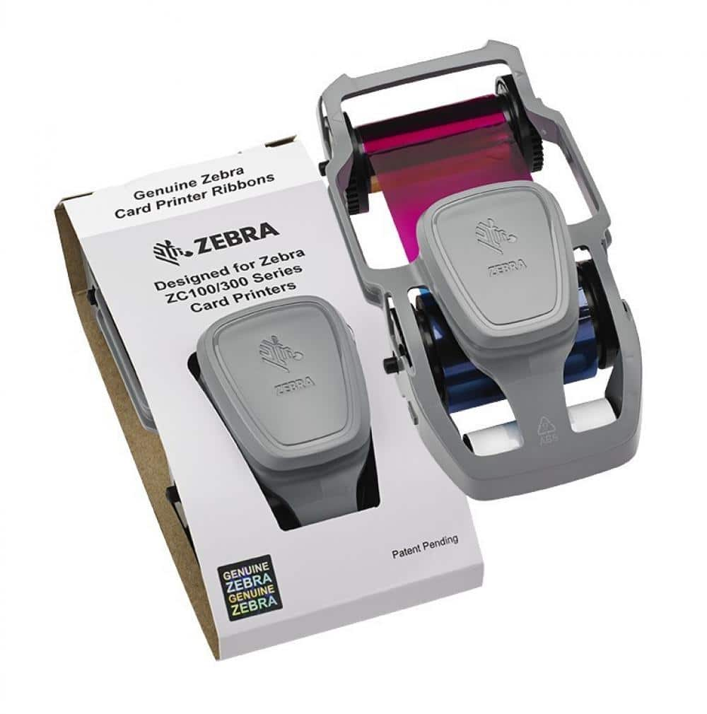 ZEBRA ZC100/ZC300 Renkli Ribon