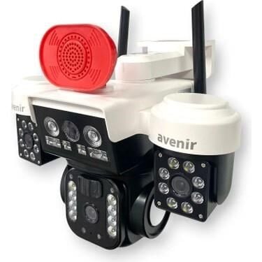 AVENIR 6MP AV-S263W U265 Solar Kamera 3 Kameralı