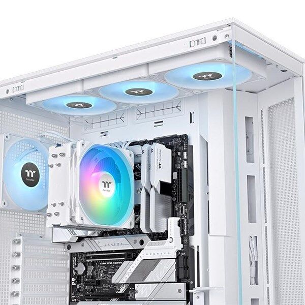 THERMALTAKE UX400 CL-P143-AL12SW-A ARGB AM5-1851P HAVA SOĞUTMALI İŞLEMCİ FANI BEYAZ
