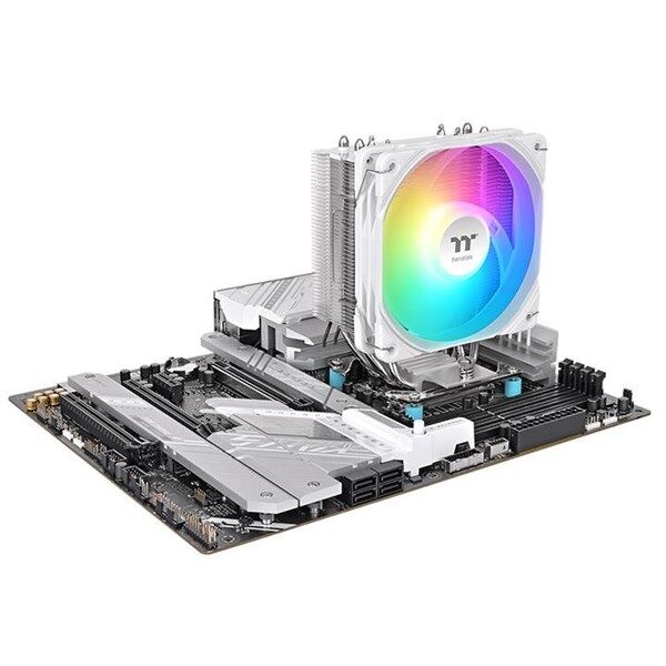 THERMALTAKE UX400 CL-P143-AL12SW-A ARGB AM5-1851P HAVA SOĞUTMALI İŞLEMCİ FANI BEYAZ