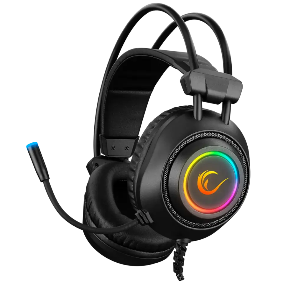 Rampage RM-K19 RAGING PLUS Beyaz RGB Gaming Mikrofonlu Oyuncu Kulaklığı