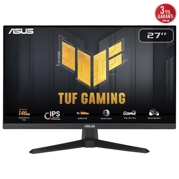 ASUS 23.8'' IPS TUF GAMING VG249QE5A 1MS 144Hz HDMI-DP Gaming Monitör (1920 X 1080)