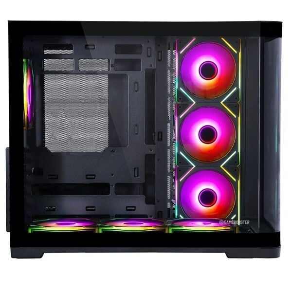GAMEBOOSTER 850w 80+ BRONZE GB-G2852B-850W GAMING MID-TOWER PC Kasası Siyah 7-Fanlı