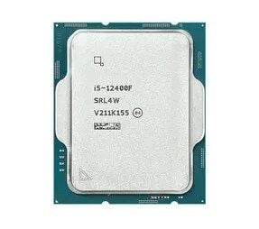 INTEL CORE i5 12400F 18MB 6çekirdekli VGA YOK 1700p 65w Kutusuz+Fansız