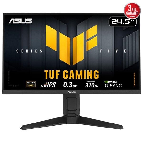 ASUS 24.5'' FAST IPS TUF GAMING VG259QMRL5A 0.3MS 310Hz HDMI-DP Gaming Monitör (1920 X 1080)