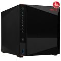 ASUSTOR AS5404T-16GB CELERON N5105-16GB RAM-2-diskli Nas Sunucu (Disksiz)