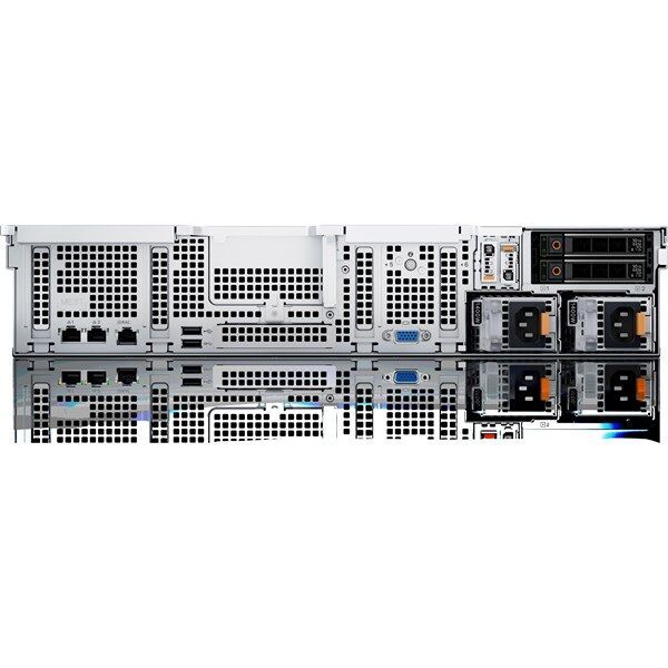 DELL 2xGold 5418Y R760XS R760XS_3 64GB DDR5 RDIMM- 8x192TB SSD 2x1100w Titanium 2U Rack Sunucu
