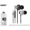 Snopy SN-X03 ARCUS Mobil Telefon Uyumlu Gri Kulak İçi Mikrofonlu Kulaklık