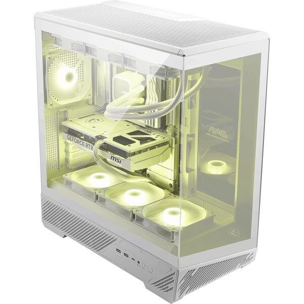 MSI MAG PANO 130R PZ WHITE PANORAMIK GAMING MID-TOWER PC KASASI BEYAZ