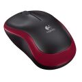 LOGITECH M185 Kablosuz Optic Siyah/Kırmızı Mouse 910-002237