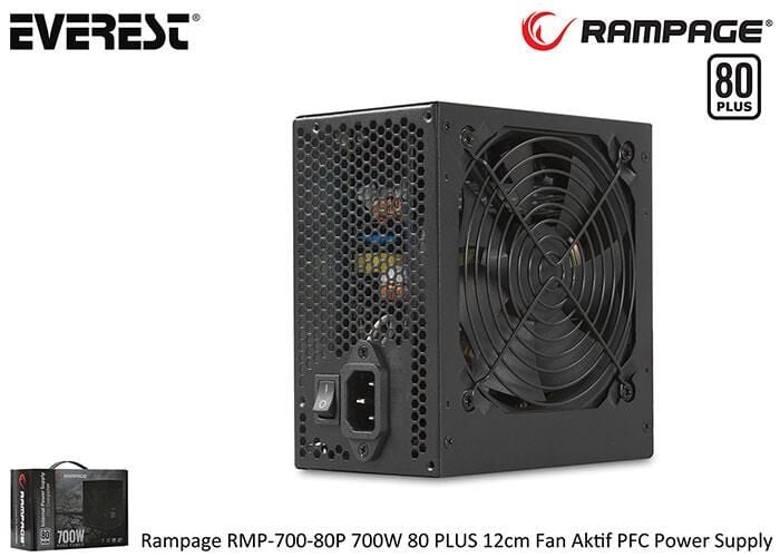 RAMPAGE RMP-700-80P 12 CM 80 PLUS POWER 700W