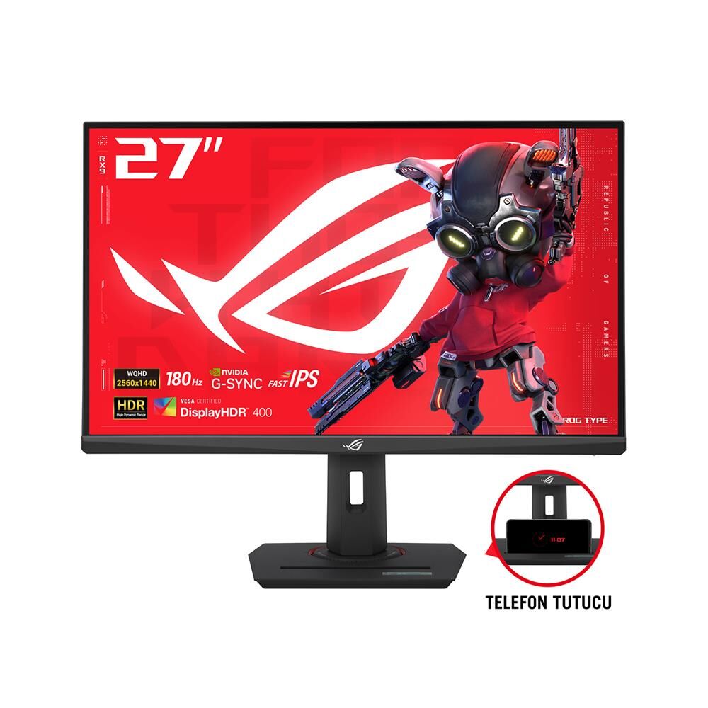 Asus 27'' ROG Strix XG27ACS IPS Gaming Monitör Siyah 1ms