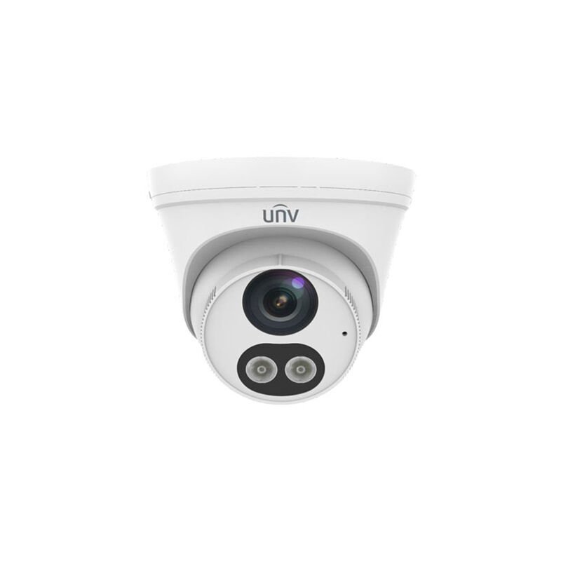 UNV IPC3612LB-AF28K-WL 2MP IP 2.8mm Sabit Lens H.265+ ColorHunter Eyeball Dome Kamera