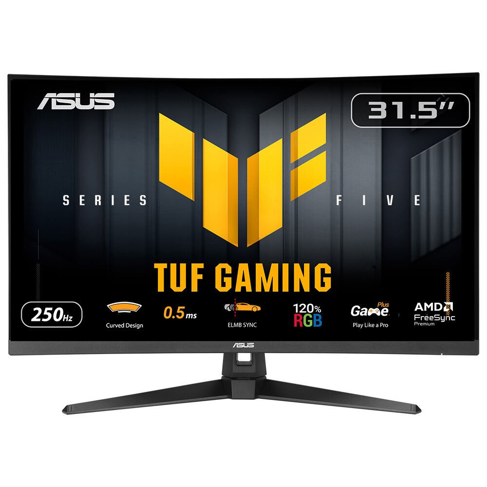 ASUS 31.5'' FAST VA TUF GAMING VG32VQM5B 0.5MS 250HZ HDMI-DP Kavisli Gaming Monitör (1920 X 1080)