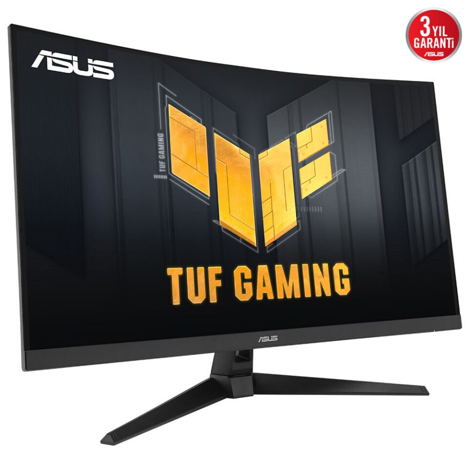 ASUS 31.5'' FAST VA TUF GAMING VG32VQM5B 0.5MS 250HZ HDMI-DP Kavisli Gaming Monitör (1920 X 1080)