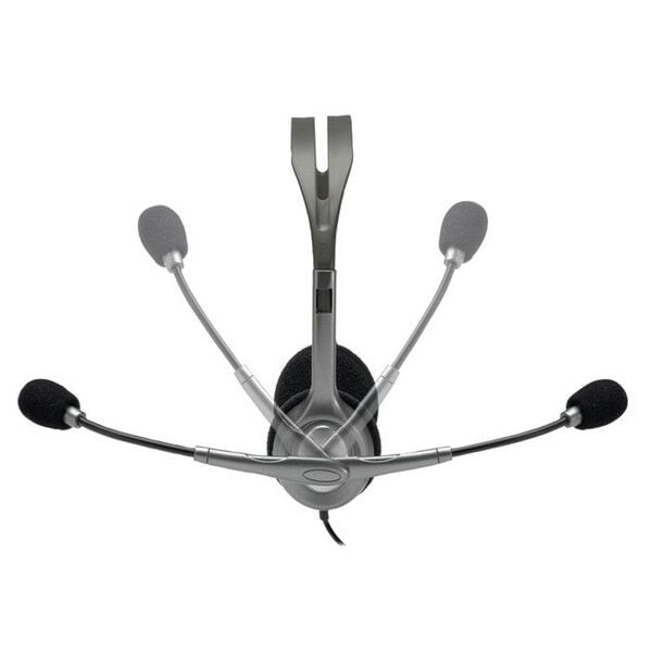 LOGITECH H111 Stereo 3.5mm Jack Gri Mikrofonlu Kulaklık 981-000593