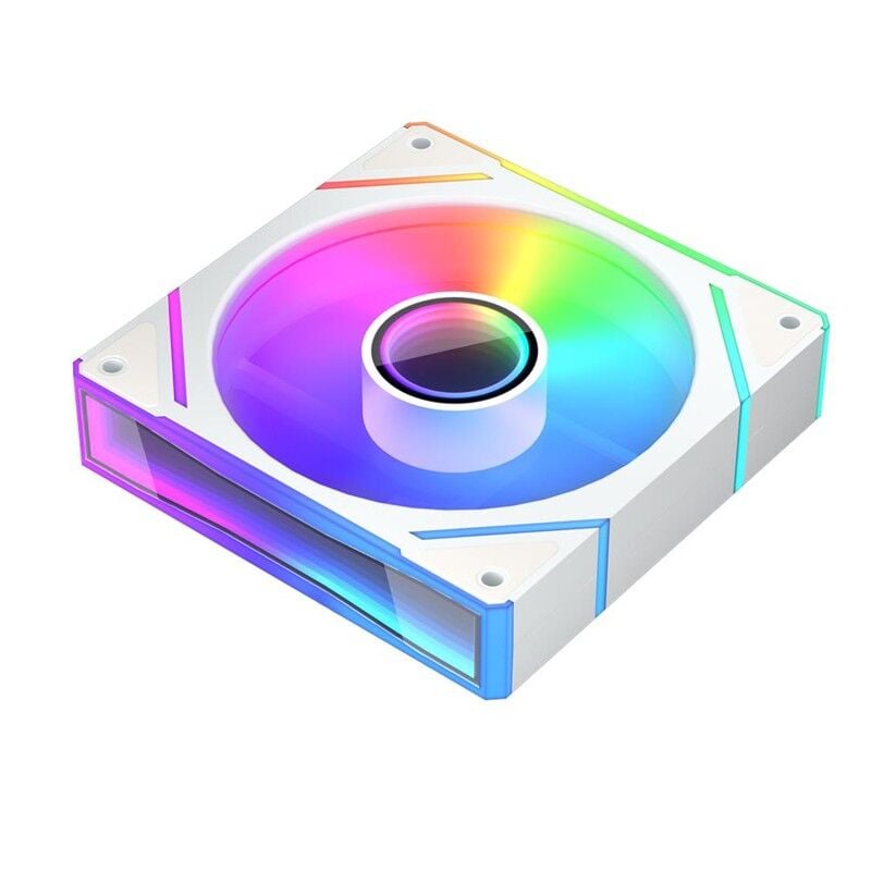 1ST PLAYER FC7 120MM ARGB PWM TEKLİ AYNA TASARIMLI BEYAZ KASA FANI