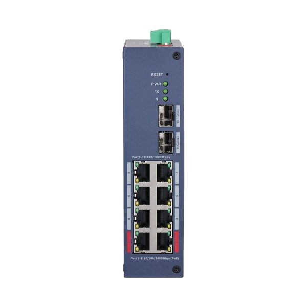 DAHUA 8port 110w FULL PoE CHS4210-8GT-110 GIGABIT 2X SFP Cloud Yönetilebilir Switch