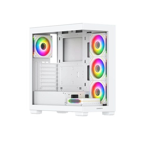 GAMEBOOSTER 750W 80+ BRONZE A7505W 5-FANLI GAMING MID-TOWER PC KASASI BEYAZ