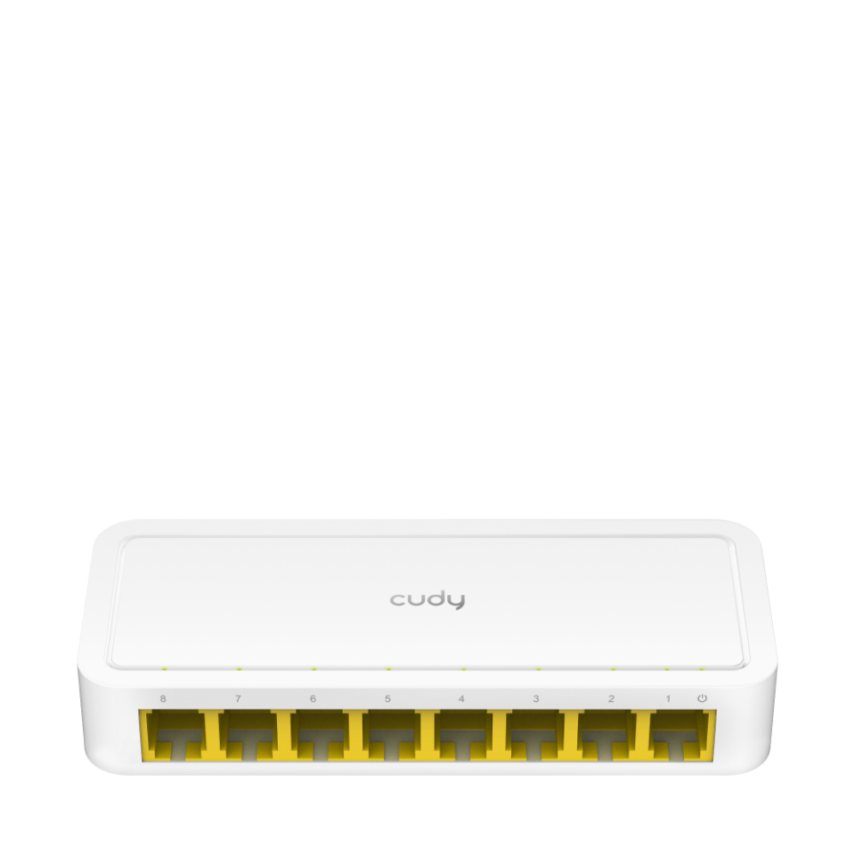 CUDY 8port 10/100Mbps Yönetilemez Switch FS108D