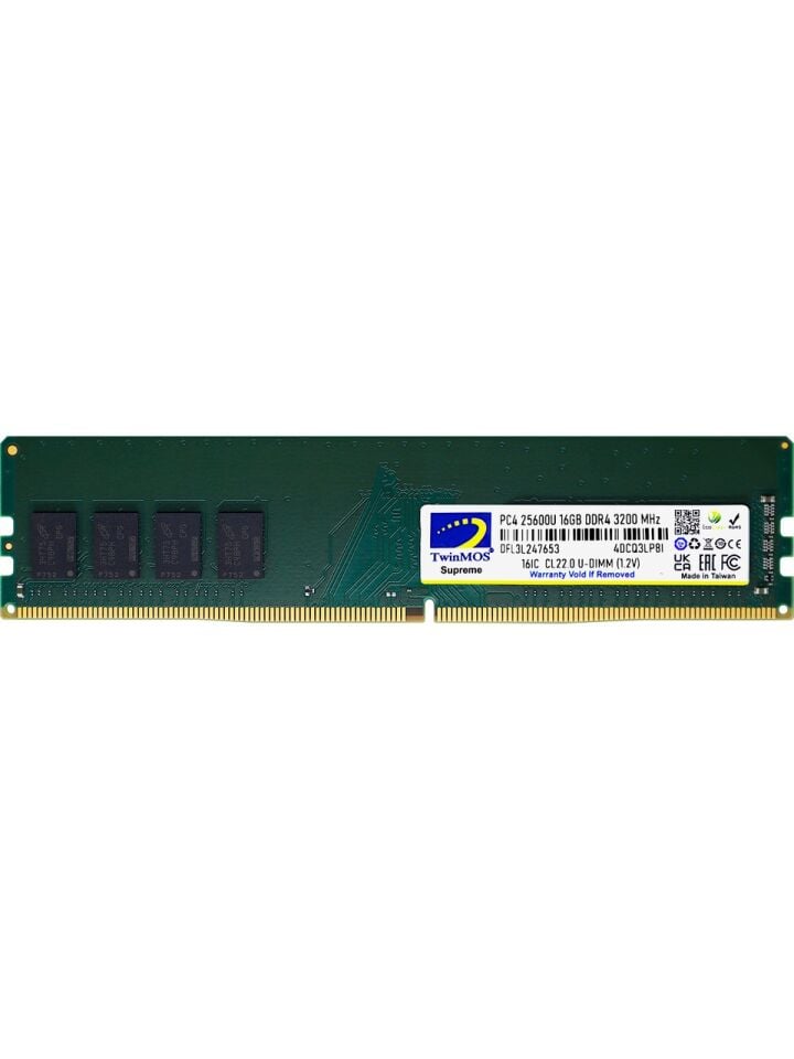 TwinMOS 16GB 3200MHz DDR4 MDD416GB3200D