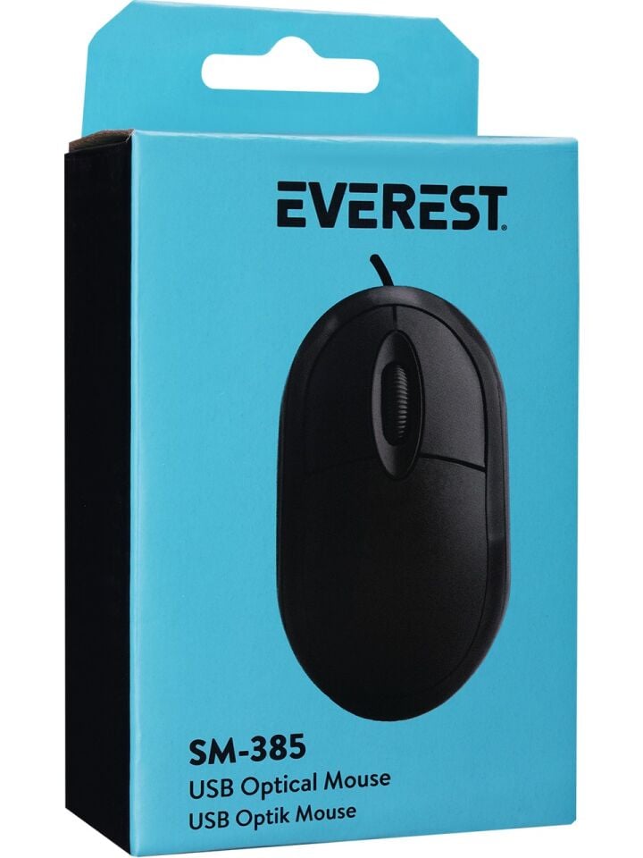Everest SM-385 Kablolu Optik USB Mouse