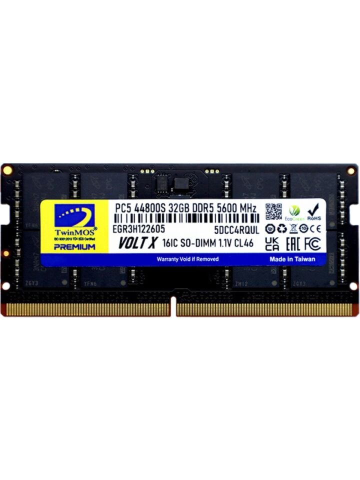 TwinMOS VOLTX 32GB 5600MHz DDR5 CL46 TMD532GB5600S46