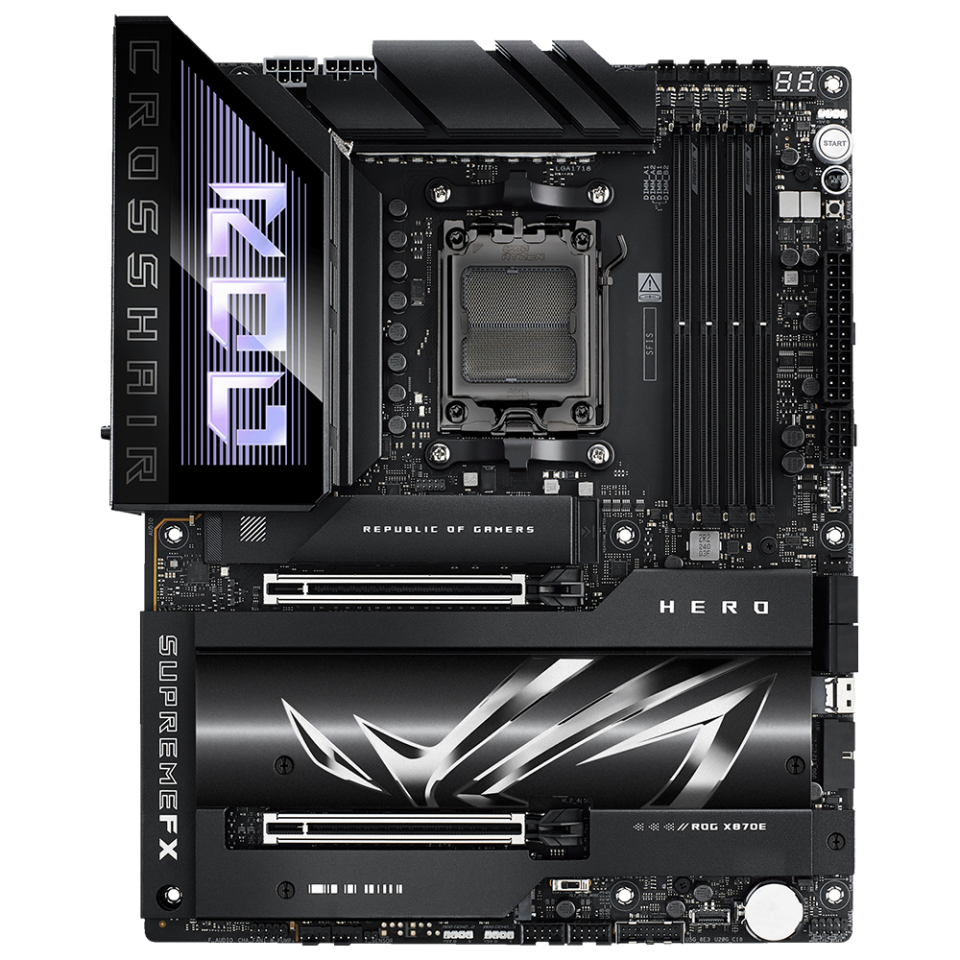 ASUS ROG CROSSHAIR X870E HERO DDR5 HDMI DP PCIE 5.0 AM5 ATX