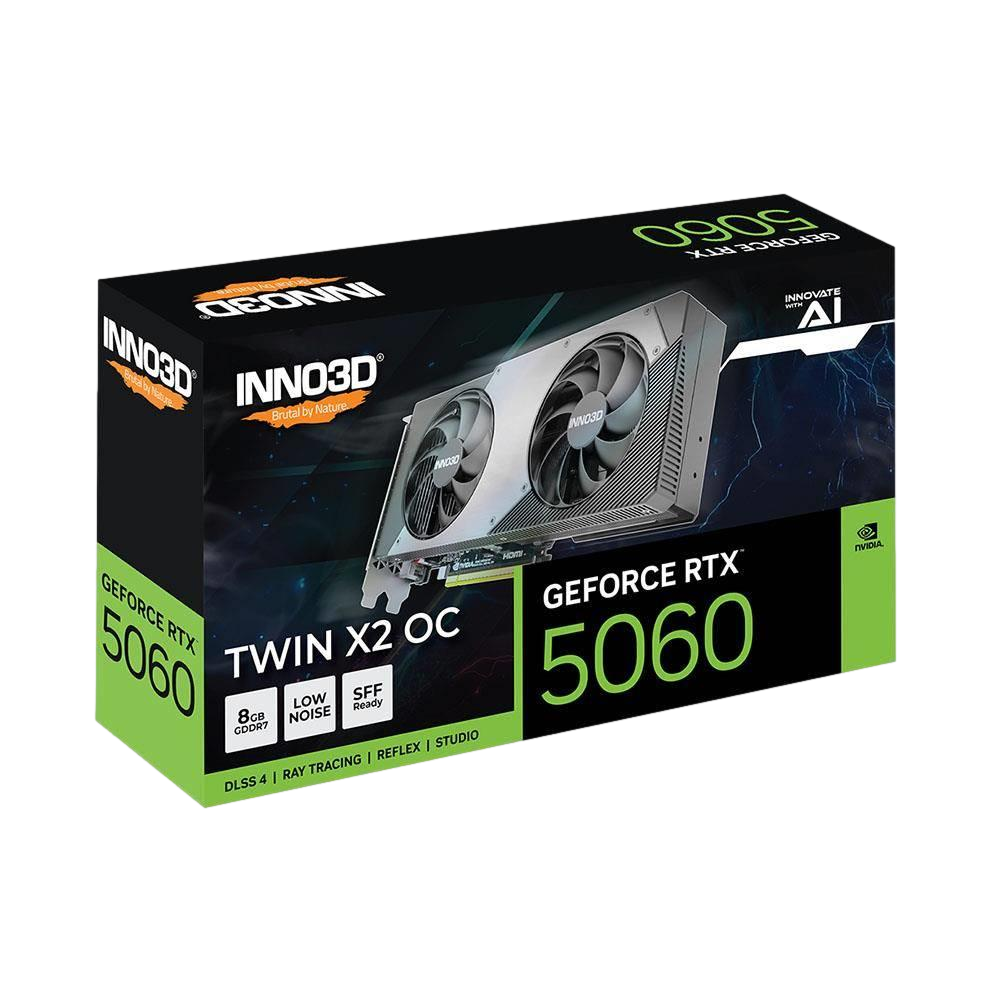 Inno3D RTX5060 8GB Twin X2 OC V2 128Bit GDDR7