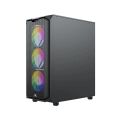 GAMEBOOSTER 750W 80+ BRONZE PB-P521B Gaming Mid-Tower PC Kasası