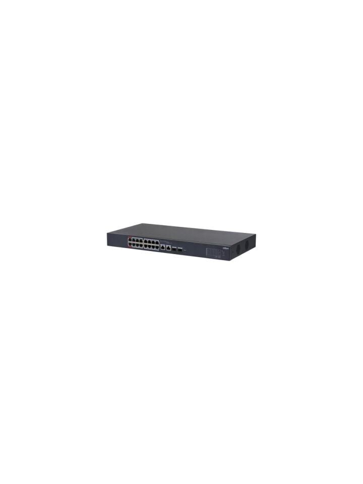 DAHUA CS4218-16ET-135 16 PORT 10/100 + 2XRJ45/1GB SFP COMBO CLOUD YÖNETİLEBİLİR RACKMOUNT 135W POE SWITCH