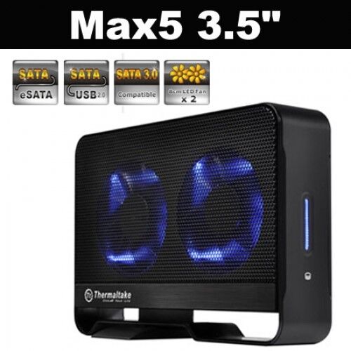 Thermaltake Max5 3.5'' eSATA, USB 2.0 External Hdd Kutusu