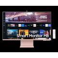 SAMSUNG 31.5'' LS32CM80PUUXUF 4MS 60HZ HDMI KABLOSUZ SMART MONİTÖR 3840X2160 PEMBE