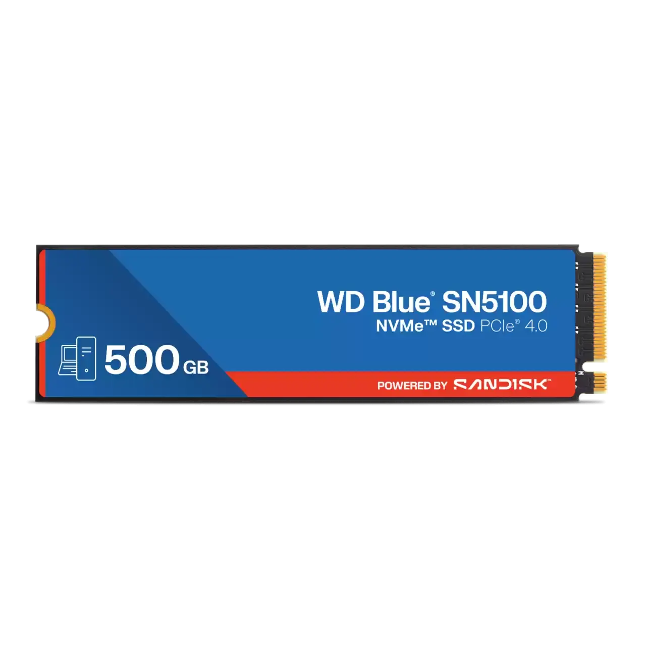 WD 500GB Blue SN5100 SSD m.2 NVMe WDS500G5B0E